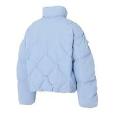 Adidas Women's Stand Collar Down Jacket, Bow Com Down, Comfortable Loose Casual Outerwear KC2612