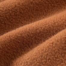 Adidas Unisex Crew Neck Sweatshirt With Fleece Lining, Perfect For Layering. - Brown - View 5