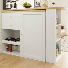 Bar Tables - White + MDF-1 - View 9