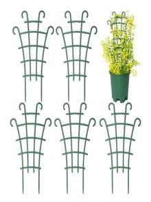 Green Plant Climbing Support Rack, Plant Support Frame, Connectable, Sturdy And Durable, Easy To Create Indoor And Outdoor Vertical Garden
