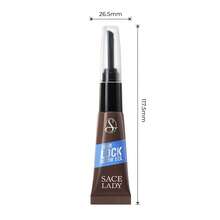 SACE LADY 24H Lock Eyebrow Gel, Waterproof Brow Gel Brown With Built-In Brush, Long-Lasting Natural Pigmented Eye Makeup For Women 0.2Oz - 02 Dark Brown - 查看 7