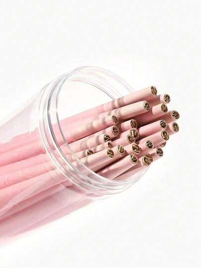 50/100 片装粉色预卷锥形卷烟纸，特大号 4.33 英寸/108 毫米，慢燃粉色卷烟纸，吸烟配件，电子烟配件，喇叭形卷烟纸，节日/情人节礼物及吸烟配件，父亲节礼物！