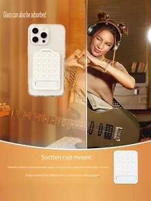 硅胶手机吸盘支架，可调节吸盘和金属/粘性支架 - 可折叠柔性臂，免提桌面和车窗支架，适用于 和其他智能手机（无需钻孔） - 彩色 - 查看 4