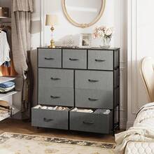 Storage Drawers - Grey Black - View 2