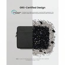 Tomtoc Slim Laptop Sleeve For 15-Inch New  Air M4/A3241 2025 M3/A3114 M2/A2941 15-Inch Microsoft Surface Laptop 5/4/3  XPS 15 Plus  Water-Resistant Protective Laptop Case Bag