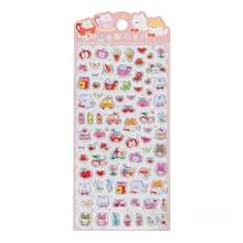 Nhãn dán phần thưởng nổi bóng 3D, Thích hợp cho DIY, Nhãn dán trang trí cho bé gái, Trang trí ốp điện thoại, Trang trí sổ tay, Hoàn hảo cho đồ thủ công, Nhãn dán vui nhộn, Trang trí nhật ký, Nhãn dán nổi 3D, Nhãn dán Graffiti - Nhiều màu - Xem 12