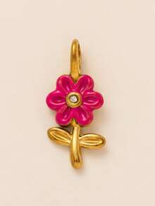 1PC Stainless Steel DIY Pendant, Fashionable Daily Necessities Series, Pendant Necklace, Vacuum Electroplated In Furnace, 18K Gold Preservation - Multicolor - View 8