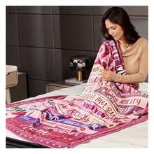Grandma Blanket Gifts For Grandmas On Mothers Day From Grand- To My Grandma 50" X 60" Soft Throw Blanket - Chirstmas Birthday Present For Grandma, Ultra Soft Flannel Blanket - Winter Must-Have - Nhiều màu - Xem 5