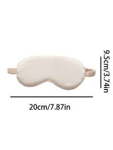Double-Sided Simulated Silk Unisex Eye Mask Solid Color Satin Hair Ties Slow Rebound Noise-Canceling Bullet Earplugs . Light-Blocking Non-Pressure Eye Mask . Eye Mask Blocks Light ; Hair Ties Hold Hair Firmly; Earplugs Reduce Noise. All Reusable, Easy To Carry. Perfect For Home Sleep