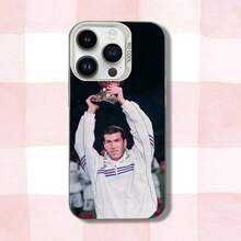 Z-Zinedines Z-Zidane Funda para 17,16,15,14,13,12,11,Pro,Max,Plus,air Funda Blanca Mate a Prueba de Golpes Galaxy S22 S23 S24 S25 Plus Ultra - Z5 - Ver 9