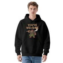 One Black Hoodie MoanaS Maui Confident Pose You're Welcome Graphic Print T Shirt Men Women Cotton Tee Shirt Clothing Basic Crew Neck T-Shirts - 款式29 - 查看 2