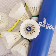 Badminton Shuttlecocks 12 - Pack All Round Real Fine With Great Durability Stability And Balance, Suitable Professional Training Or Family Leisure Sports - Duck Feather - View 6