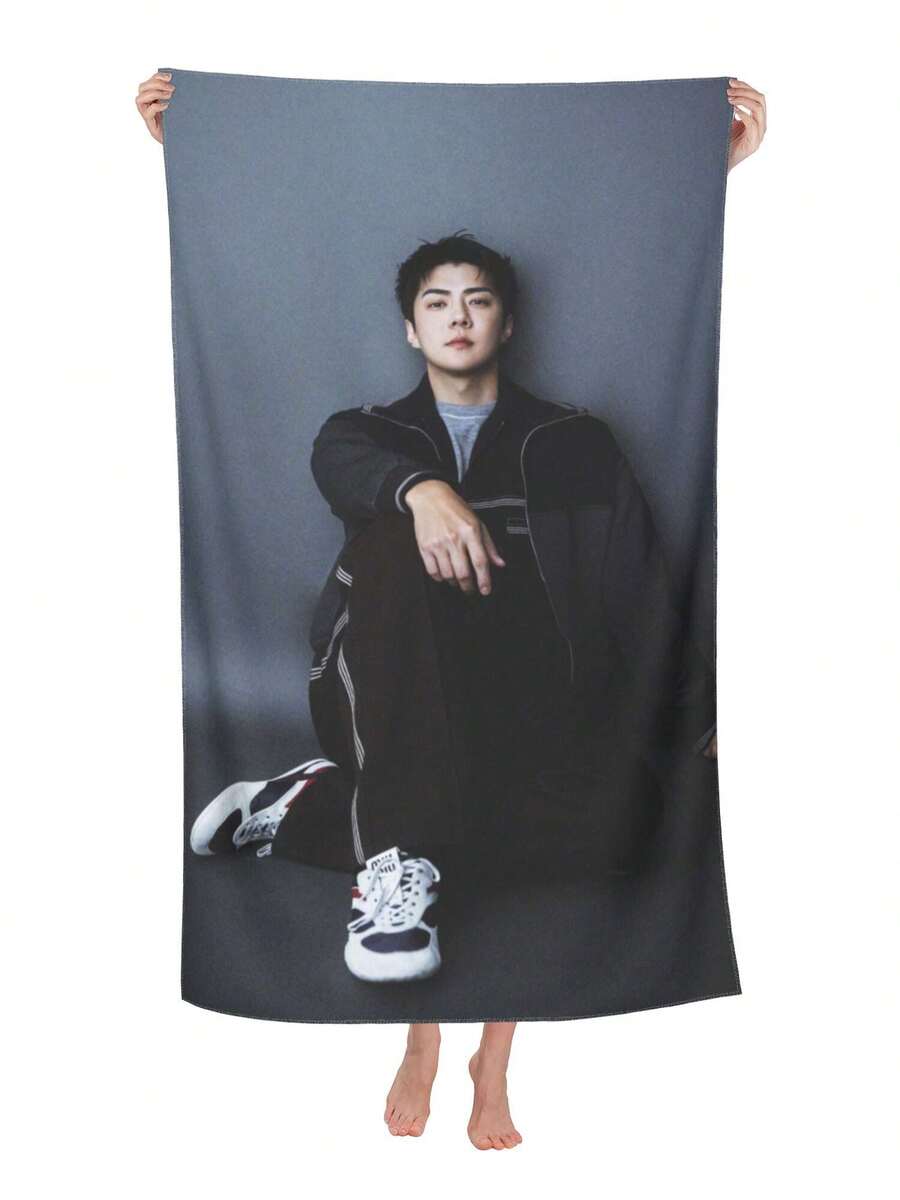 SEHUN Bath Towels, Beach Towels, And Shower Towels Soft And Comfortable Outside Birthday Vacation Gift Pool Parties Towels - 白色 - 查看 1