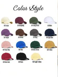 1 Piece, Unisex Personalized Hat, Custom Hat, Personalized Dad Hat, Logo Baseball Cap, Custom Hat, Bachelorette Hat - Multicolor - View 5