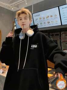 Men Hoodies - Black - View 2