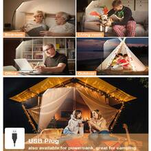 Yogle 可调节鹅颈落地灯，3种色温，3种亮度，USB供电，开关控制，塑料灯罩，适用于卧室、客厅、办公室阅读 - 不含电池