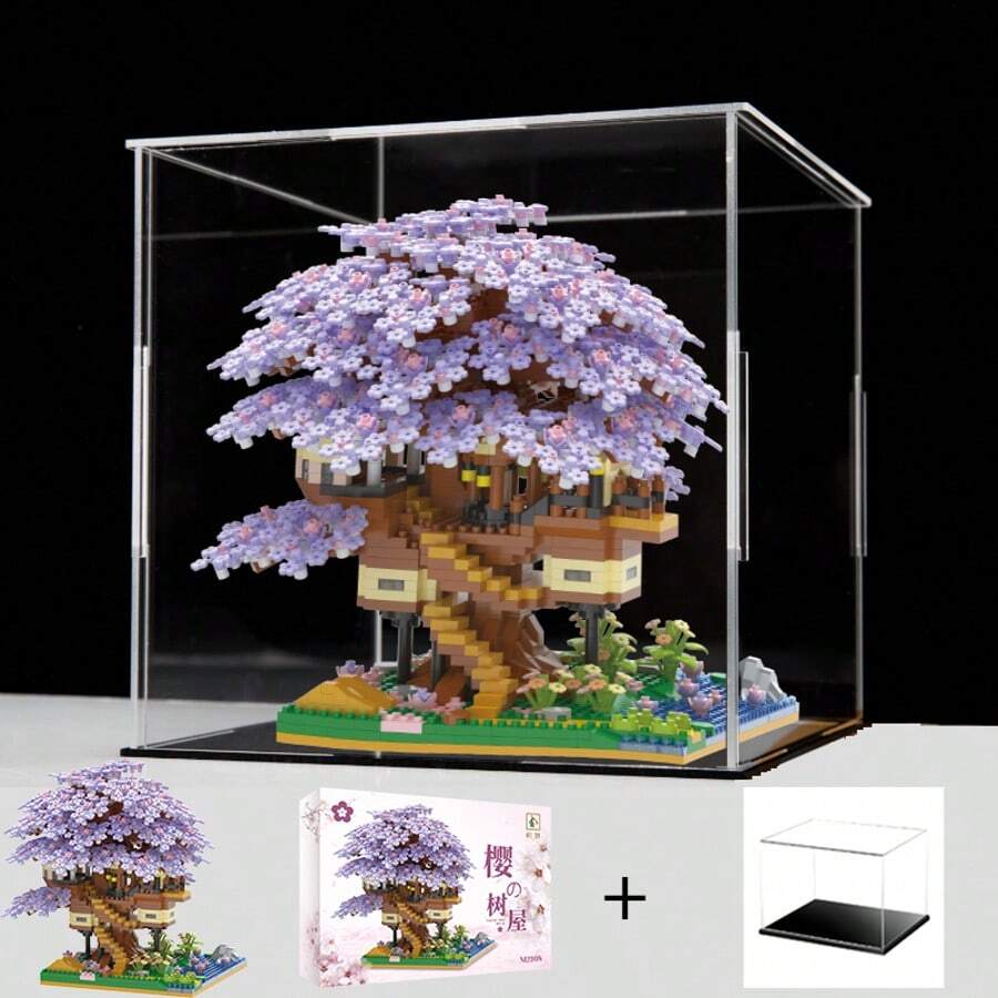 Sakura Bloques de construcción 2000Pcs Ensamblar juguetes