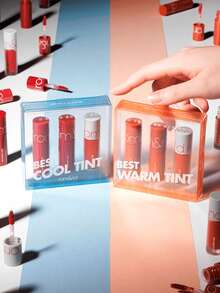 Rom&nd 最佳唇釉系列 02 冷色调色号，光泽唇釉质地，轻盈水润，持久显色，防晕染，保湿哑光唇釉，柔滑丝绒妆效，高显色度，韩妆，韩国彩妆，6克/0.21盎司 - 02 COOLTONE PICK - 查看 11