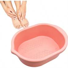 Foot Soak TubWOFFERS Tina de Pedicura Diseño Coreano 40 x 29 x 11.5 cm Recipiente para Spa de Pies Colores Disponibles MelónFoot Soak Tub - Meln - Ver 7