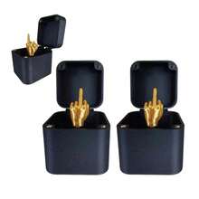 1/2 pezzi in una scatola regalo di Natale divertente