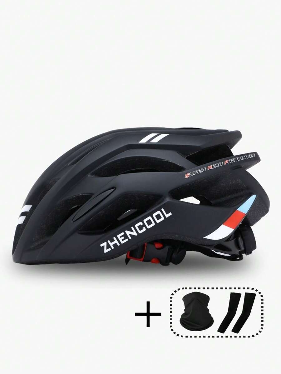 男女通用运动骑行头盔自行车帽可调节山地公路车