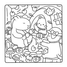 1 本（FUZZY HYGGE）卡通减压涂色书，CoCo 圣诞主题 > 装饰、玩具、图画书，高品质软封面，图案简洁醒目，易于涂色，描绘生活场景，是圣诞节、万圣节和节日送给朋友、家人和同事的理想礼物，有助于放松身心，缓解压力。 - 模糊生活 - 查看 11