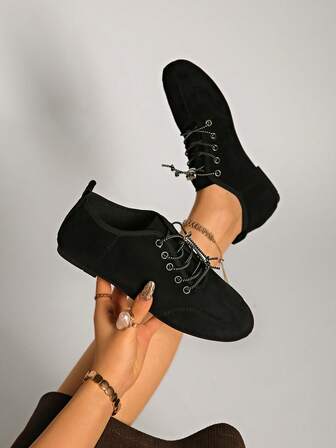 New Spring/Autumn Soft & Comfortable Lightweight Low-Heel Ballet Flats, Fashion Work Shoes For Women, Daily Casual Slip-On Flat Shoes In Brown, Black, Beige