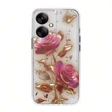 Compatible con Xiaomi Redmi 11/12Lite/POCOX3NFC/Civi2/A1/A2/A3/8A/9ASport/9i/10X/Note9/10A/9C Funda Suave C31/12C/11A/C55/13C/K50Ultra/12TPro K60Ultra/K70E/Note8Pro/9Pro/10T/11SE Funda Protectora Transparente 13ProMax/ Estilo Ins Funda de Teléfono Simple Moda Mismo Estilo Funda de Teléfono Personalizada Creativa Funda Suave Protección Completa Imagen 1420 - Colores mixtos - Ver 8
