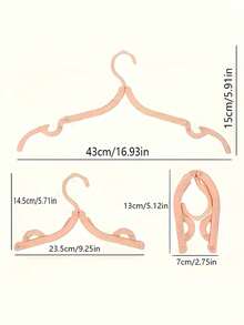Cuier de haine pliabil portabil de călătorie - Plastic multicolor, Design antiderapant, Economie de spațiu, Livrare în culori aleatorii - Potrivit pentru depozitarea valizelor, Organizarea dulapului, Vacanță în croazieră/plajă, Rechizite pentru întoarcerea la școală - Suport de haine multifuncțional, Cuier pentru haine, Suport de uscare, Cuier antiderapant, Accesorii de călătorie, Articole esențiale pentru vacanță, Rechizite pentru vacanța de vară, Cuiere pentru magazine