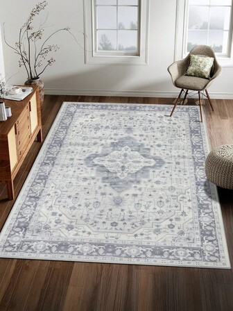 卧室仿羊绒地毯，波西米亚风格，客厅地毯，单件装家居装饰地毯，可水洗走廊地毯，厨房、浴室、餐厅家居装饰垫，蓬松简约，营造独特、别致、舒适的氛围