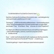 1pc Multi-Shaped Ceramic Vase Four-Piece Set Of Black And White Matte Texture Soft Clothes With " Wild Artifact" To Easily Grasp The Space Style - Multicolor - View 12