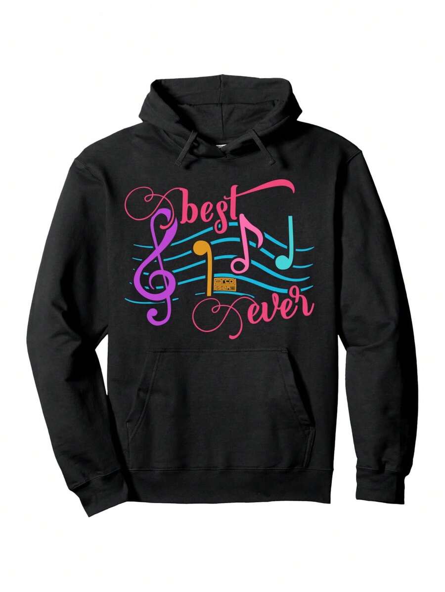 Sudadera con capucha de farmacéuticoécnico, mortero y mazo, prescripción floral - Negro - Ver 1
