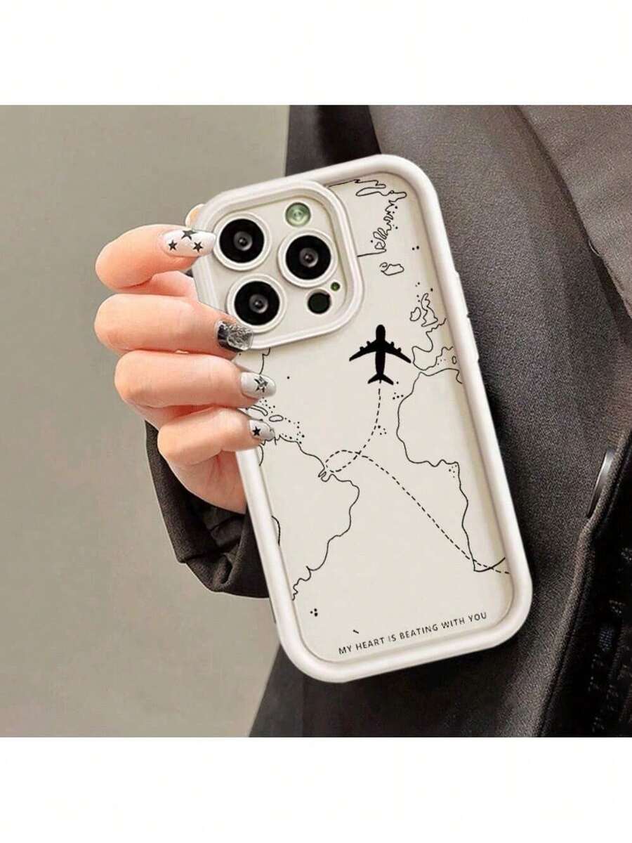 Aircraft Route Pattern Anti Fall And Soft Silicone Case For I PH O NE XR 11 12 13 14 15 16 PRO MAX 14 15 16 PLUS A2 A3 8 9A 10C 12 13 14C 11 12 LITE POCO F3 F5 M3 M4 PRO X3 X5 X6 NOTE 8 9 11 12 13 14 PRO Galaxy A03 A04 A05 A10 A11 A12 A13 A14 A15 A20 A23 A32 A34 A35 A50 A51 A52 A54 A55 A71 A72 M34 S20 FE S21 FE S22 ULTRA S23 FE S23 ULTRA S24 ULTRA S24 PLUS MOTO E13 G04 G24 E14 G14 G22 G30 G10 G20 G34 G53 G54 G84 - J2 - 查看 1