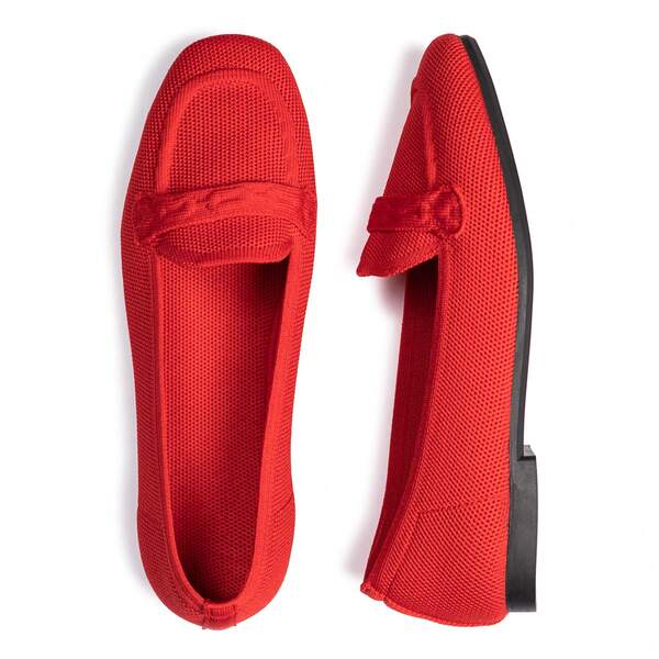 Frank Mully Damen-Loafer mit quadratischer Zehenpartie, Bequeme Büro- und Arbeitsschuhe, süße Penny-Loafer, zum Hineinschlüpfen, Gehen, Fahren JS6046