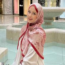 Chal de Marca de Lujo Estilo Bohemio Bufanda con Estampado de Anacardo Chal Hijab Bufanda Femenina Foulard Turbante Suave Envolturas para la Cabeza - 2 - Ver 5