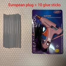 kumlioon Glue Gun, Mini Hot Glue Gun Kit For School Crafts DIY Arts Home Repairs,Hot Glue Gun, 20W Plug Mini Heating Glue Gun For Crafts With Glue Stick (7mm*150mm), For Hobbies, Crafts, Home Repairs, Fabric, Wood, Glass, Cards, Switches, DIY Art