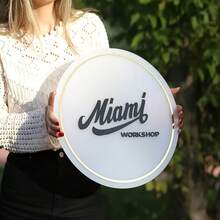 1 Customizable Acrylic Sign, 1 Customizable Matte Black And White Acrylic Sign, Wall-Mounted Entrance Sign, Commercial Use, Personalized Text And Logo, Acrylic Sign, Custom Acrylic Sign, Acrylic Sheet, Commercial Acrylic Sheet, Salon Acrylic Sign, Bar Sign, Custom Sign, Signboard. - Multicolor 2 - View 10