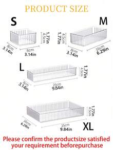 1/4/5/7/10 件抽屉式化妆品收纳盒、口红和香水收纳盒、梳妆台护肤品收纳盒、可堆叠桌面收纳盒、多功能自由组合展示收纳盒，适用于浴室镜柜收纳节日礼品盒、圣诞礼物收纳盒夏季旅行、度假家居浴室装饰节日化妆品收纳盒浴室配件返校
