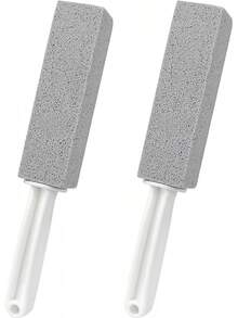 Piedra Pómez de Limpieza, Limpiador de Inodoro con Extralargo, Cepillo de Baño Cepillo de Baño de Piedra Pómez, para Limpieza Baño, Inodor, Parrilla (2 Pcs) - 2 piezas - Ver 8