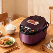 Olla arrocera, edición de gran capacidad, 5 litros, 900 W, control táctil inteligente, recipiente interior antiadherente con función para mantener el calor. Recomendada para cocinar en casa. - Tipo de Enchufe A USA (110-127V) - Ver 1