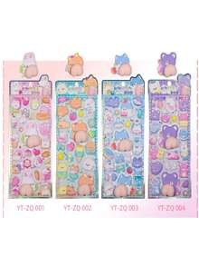 3D挤压玩具，可爱动物贴纸（儿童款） - 彩色 - 查看 14