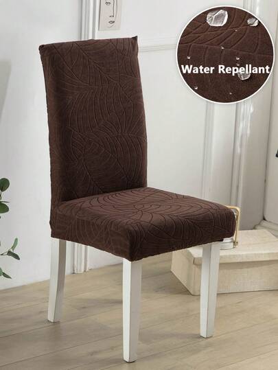 1/4/6pcs Water Repellant Chair Cover Jacquard Elastic Chair Cover Thicken Anti-Slip Chair Slipcovers For Chair Covers Dining Room Bedroom Living Room Outdoor Office Kitchen Seat Covers Pet Stain Chair Dust Cover Autumn Home Decor Chairs And Chair Cushion Covers