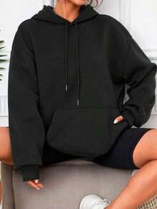 Women Sweatshirts - Black - View 5