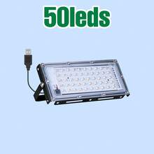 LED植物生长灯 全光谱室内USB 5V 红蓝温室帐篷水培系统生长箱种子填充灯 阳光 UV/IR 180°可调角度 绿色植物泛光灯 蔬菜 花卉 水果 盆栽 苔藓 多肉植物 盆栽 仙人掌 幼苗栽培灯 IP54防水种植照明 24/50/96/144颗LED灯珠