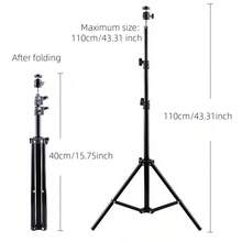 21.65/43.31/62.99 英寸可调节高度落地三脚架，适用于相机、投影仪、智能手机，便携式倾斜支架，兼容 iOS 和安卓手机，是送给家人和朋友的生日礼物，也适用于办公室、宿舍和家庭使用，可用作手机支架或床头手机支架。