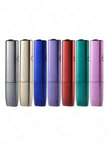 1pc IQOS ILUMA ONE 4.7x1.1 Inch PC Shell Electroplated Protective Case - Replaceable Accessory For Iluma One Device, Segmented Protection Design, Gradient Metallic Texture Anti-Fingerprint Storage Case, Ideal Gift For Smokers, Vibrant Colors, Portable And Easy To Use - Multicolor - View 6
