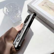 Funda de Teléfono Sketch Tiger TPU Electroplated con Borde Suave de Cuatro Esquinas Antigolpes Compatible con VIVO Y50/Y5s/Y73s/Y77e/Y77t, Funda Protectora Antigolpes, Funda Protectora a Prueba de Choques, Impresión de Anime, Funda Protectora de Moda, Marco Duradero, Material TPU, Accesorios Móviles, Usuarios Casuales, Usuarios de Smartphones - Mezcla de colores - Ver 7