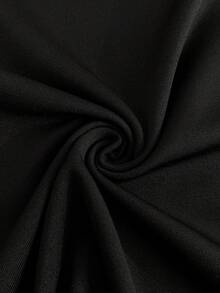 男童休闲圆领短袖T恤，恐龙印花 - 黑色 - 查看 8