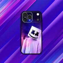 Music M-MarshmelloS Phone Case Covercompatible with  17,16,15,14,13,12,11,Pro,Max,Plus,X,XS,SE4,E,Mini,Soft Black Case,Covercompatible with  17 Hülle, 17 pro Hülle, 17 promax Hülle - Z3 - Übersicht 2