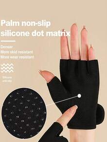 1 par de guantes deportivos transpirables de fitness para hombres y mujeres, adecuados para baloncesto, mancuernas, levantamiento de pesas y entrenamiento. Guantes de media dedos con protección de muñeca para barra horizontal, bicicleta y antideslizantes. Guantes de fitness para mujeres, accesorios de gimnasio, deportes, gimnasio, ejercicio en casa, guantes de gimnasio para hombres y mujeres